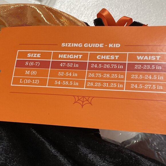 Target Kids' Fancy Witch Halloween Costume Dress Size S Hyde & EEK! Boutique™ - Picture 5 of 8
